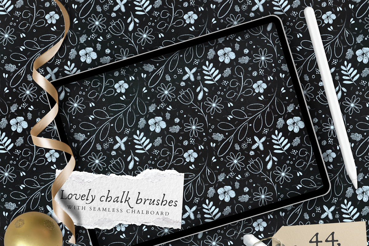 Chalk Brushset for Procreate, a Brush Add-On by Debby Blooms (Photo 5 of 6)