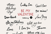 BE MY VALENTINE romantic line art, a Decorative Illustration by long summer (Thumbnail 10 of 14)