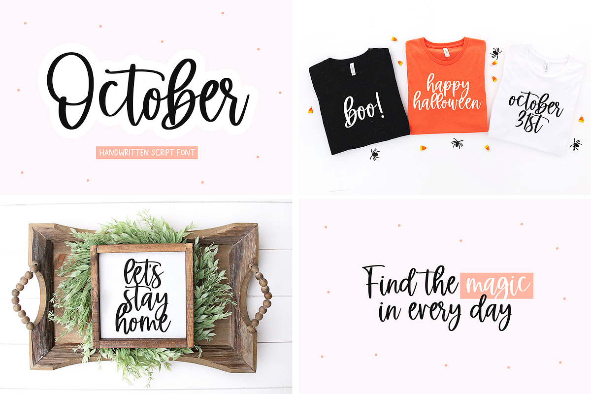 Font Bundle - Almost Autumn, a Script Font by KA Designs (Photo 2 of 42)