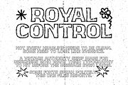 Basehead Outline - Rough Font, a Sans Serif Font by Typeparties (Thumbnail 4 of 6)