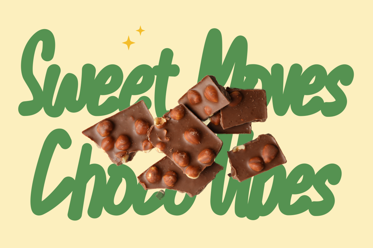 Choco Bounces Display Font, a Script Font by PutraCetol Studio (Photo 3 of 6)