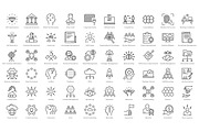 1270 Business Line Icons, an Outline Icon by Creative Stall (Thumbnail 10 of 22)