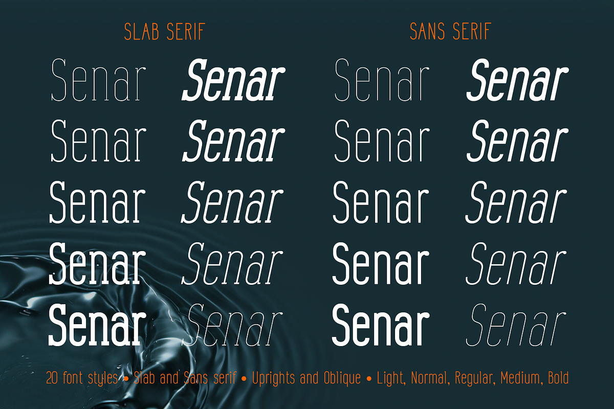 Senar, a Sans Serif Font by Larin Type Co. (Photo 4 of 10)
