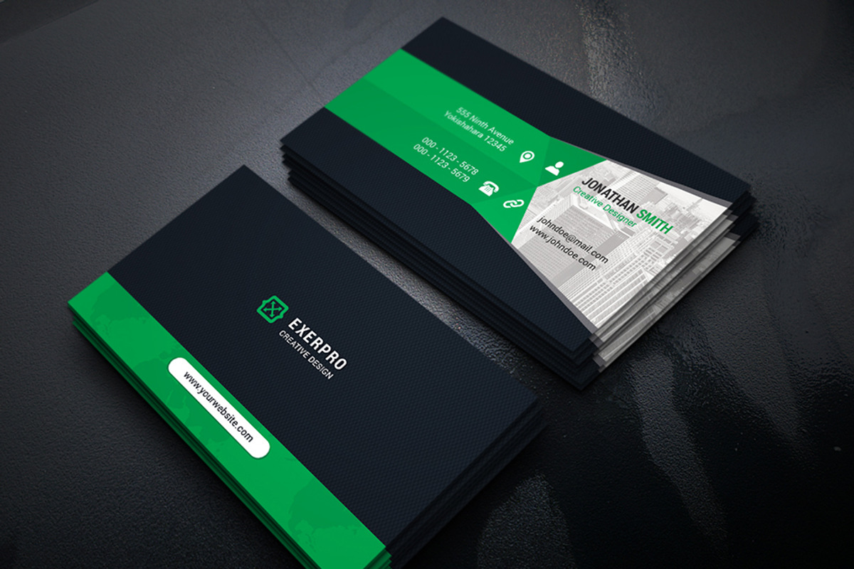 Elegant Creative Business Card - 33, a Business Card Template by Shapnochura Design Studio (Photo 2 of 4)