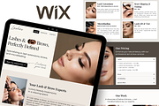 Eyelashes Salon Wix Studio Website, a Wix Template by Kitteeh (Thumbnail 1 of 11)