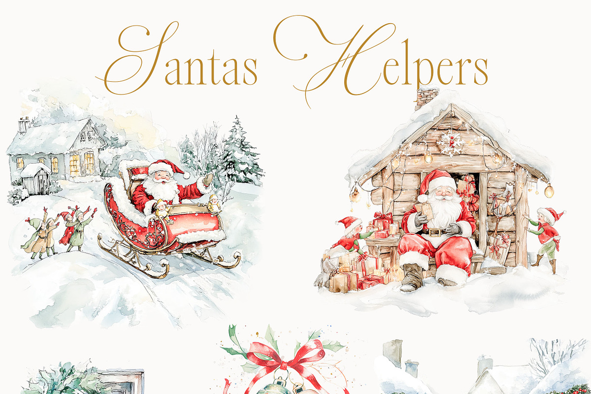 New! Winter Christmas Edition, a Seasonal Illustration by Isabelle Salem (Photo 91 of 227)