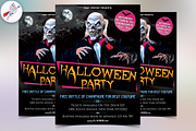 Halloween Party Flyer v1, a Flyer Template by FlyerPig (Thumbnail 1 of 3)