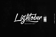 Lightober font, a Script Font by Emyself Design (Thumbnail 1 of 7)