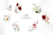 1K+ Belle Watercolor Floral Bundle, an Illustration by Karma (Thumbnail 53 of 54)