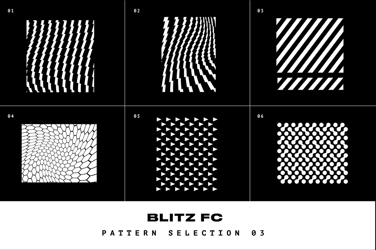 BLITZ F.C. - FUTBOL VECTOR PACK, a Pattern Graphic by GOAT Design Co. (Photo 7 of 8)