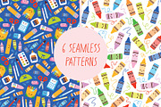 Back to School Vector Illustrations, an Education Illustration by taraleicreative (Thumbnail 4 of 9)