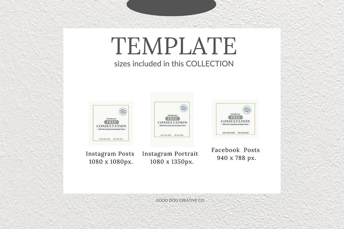Facebook Templates Divorce Attorney, a Social Media Template by gooddogcreativeco (Photo 9 of 10)