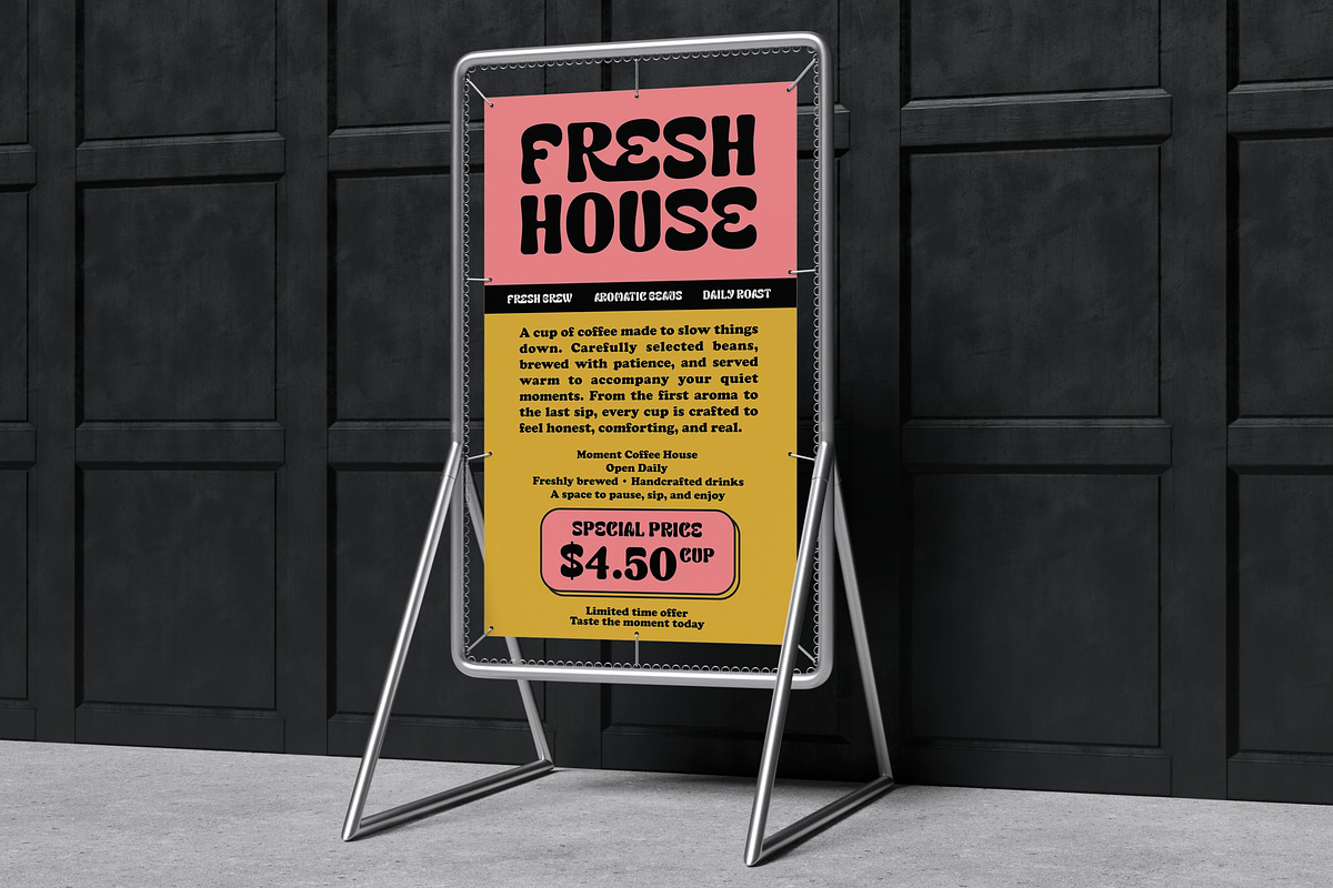Stiffy Bubble - Chunky Font, a Slab Serif Font by ErgibiStudio (Photo 5 of 10)