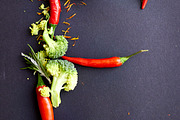 Food Alphabet Letters Collection, a Photo by Juliko1 (Thumbnail 10 of 20)