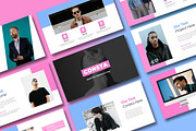 Consta Fashion PowerPoint, a Presentation Template by Overcloud (Thumbnail 1 of 4)