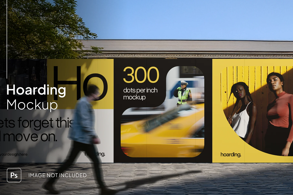 Billboard Mockup - Outdoor View, an Advertising Mockup by graphicsauce (Photo 2 of 4)