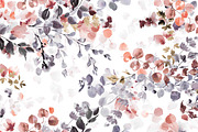 Winter Watercolor Floral pattern., a Decorative Illustration by pixel stock ( pattern ) (Thumbnail 5 of 5)