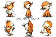 Nursery Animals Clipart, an Illustration by Craft Nest (Thumbnail 9 of 9)