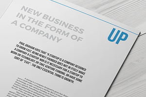 Start-up Business Brochure