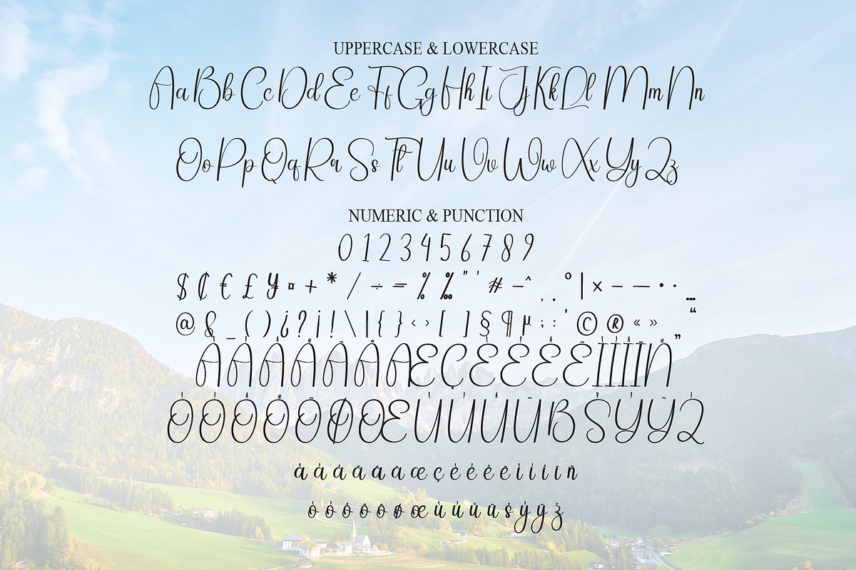 Highland | Script Font, a Handwritten Font by Scratchones (Photo 7 of 9)