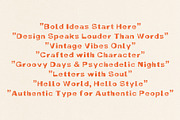 Wonogomo - Display type, a Handwritten Font by Southerntown (Thumbnail 3 of 3)