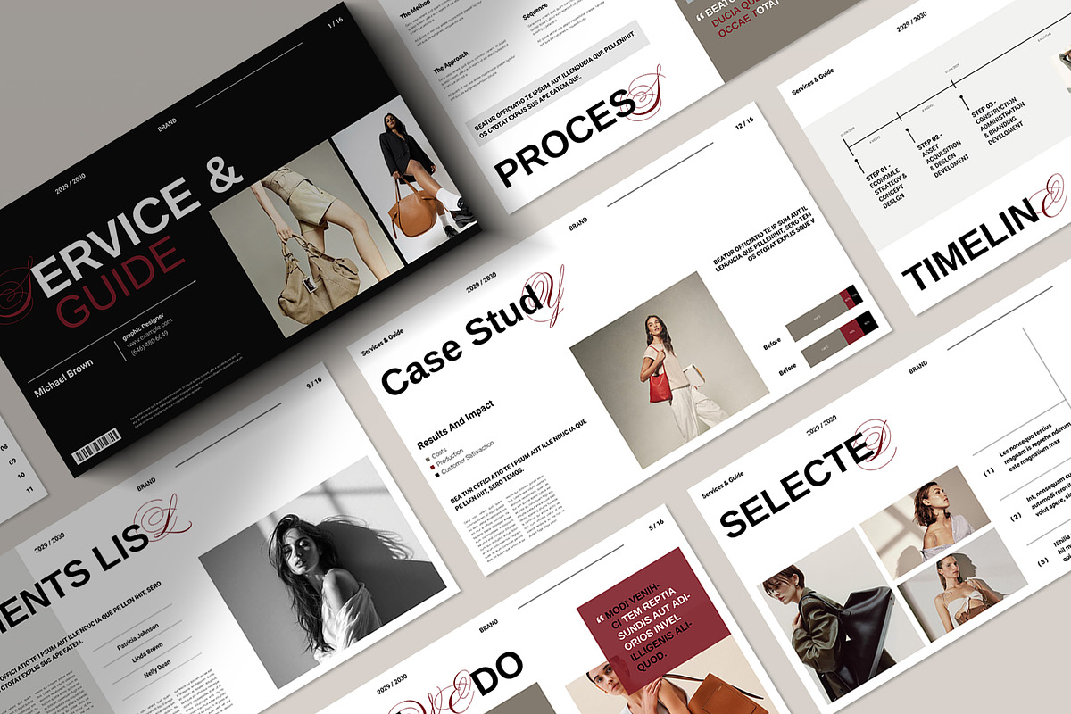 Services and Pricing Guide Template, a Presentation Template by TemplateFolio-Shop (Photo 3 of 11)