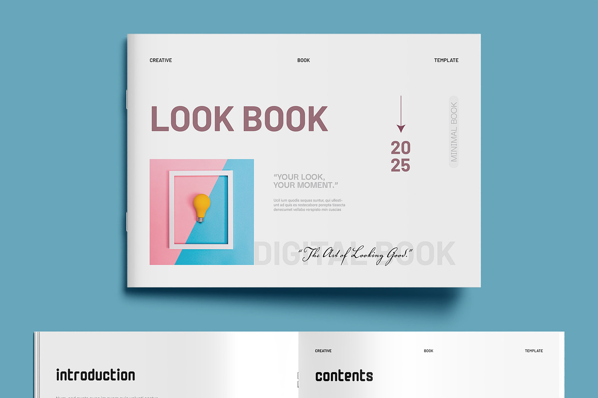 Lookbook Design for Apparel, a Brochure Template by MightyDesign (Photo 2 of 9)