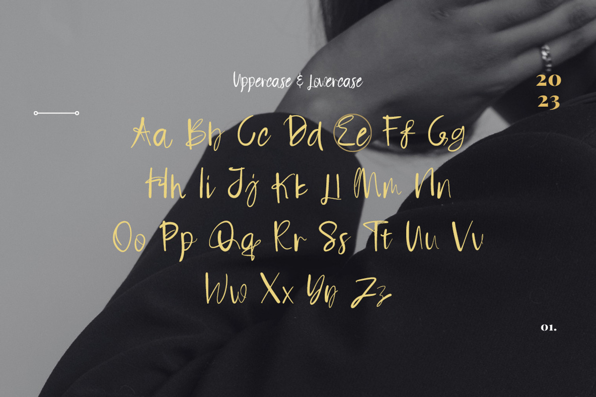 Marissa Bellas -ScriptSignature Font, a Script Font by Dhabee (Photo 9 of 11)