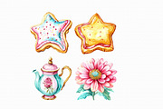 Watercolor Cute Baking Clipart, an Illustration by Libby Wishes (Thumbnail 3 of 5)