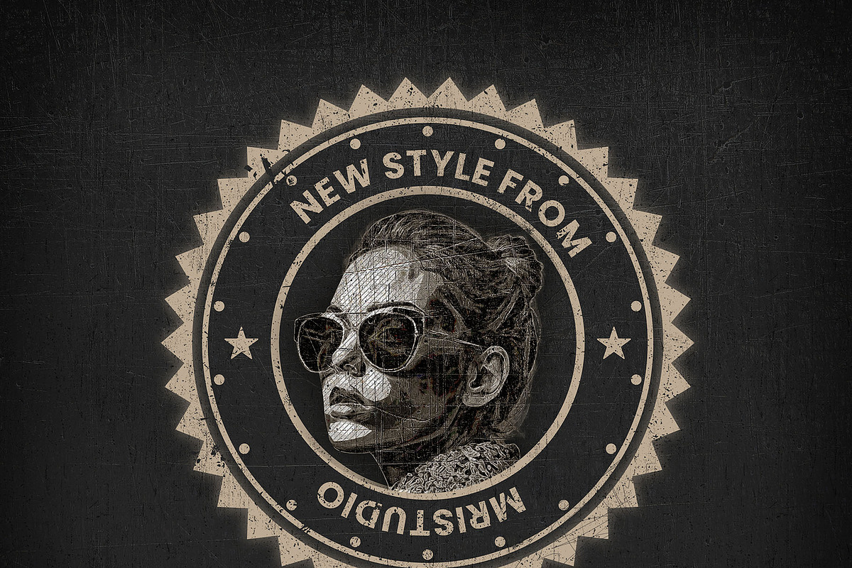 Ancient Coin Template For Photoshop, an Action Add-On by Photoshop Action (Photo 2 of 16)