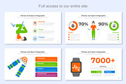 Fitness & Sport Infographic Template, a Presentation Template by Mighty-Slide (Thumbnail 6 of 7)