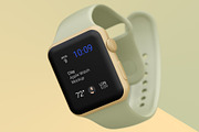 Clay Apple Watch Mockups Pack 01, a Wearable Device Mockup by Mockups by Carlos Viloria (Thumbnail 12 of 25)
