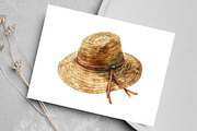 Boho Summer Fashion Coastal Clipart, an Illustration by Canvas Craft (Thumbnail 4 of 7)