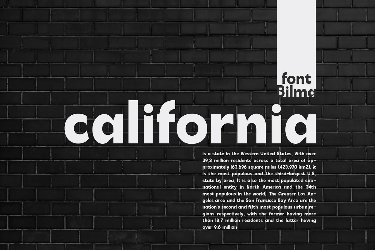 BILMA - Sans Serif, a Sans Serif Font by Olexstudio (Photo 4 of 7)