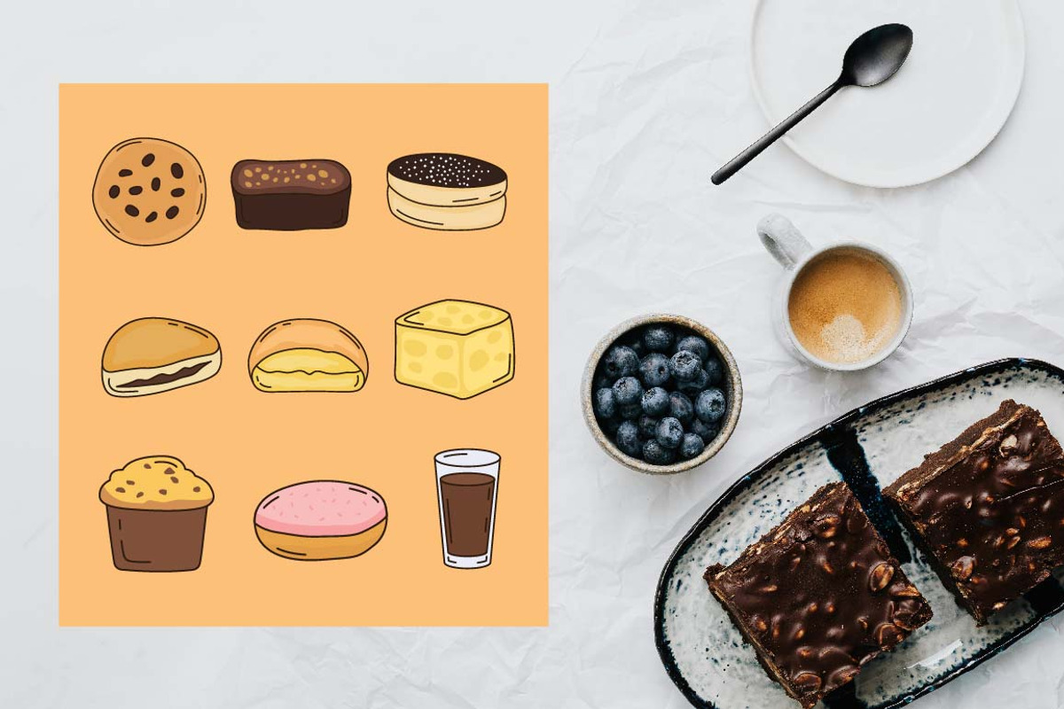22 Tasty Food and Drink Beverage, a Food Illustration by jongcreative (Photo 4 of 5)