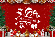 Beautiful Christmas Monogram, a Handwritten Font by Yoga Letter (Thumbnail 3 of 5)
