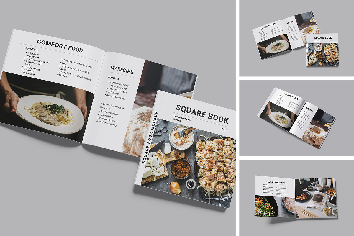 Square Magazine Mockup, a Books & Magazine Mockup by Squashy Creative Studio (Photo 1 of 5)