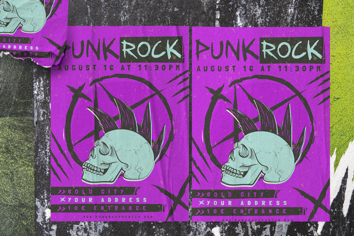 Wasted Punk - Punk Font, a Font by PutraCetol Studio (Photo 3 of 5)