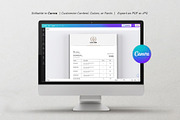 Canva Letterhead and Invoice Bundle, a Stationery Template by DesignDevisers (Thumbnail 14 of 17)