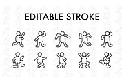 10 dance line icon, an Icon by khalwa.studio (Thumbnail 2 of 3)