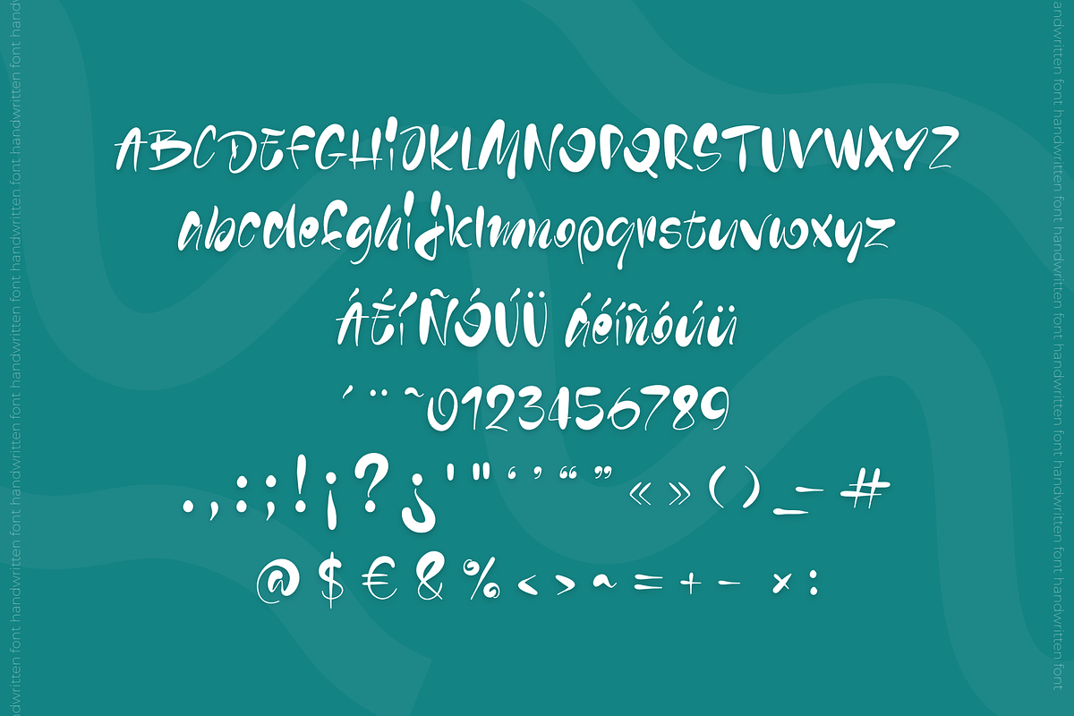 Flex Modern Font, a Script Font by typendy (Photo 5 of 11)