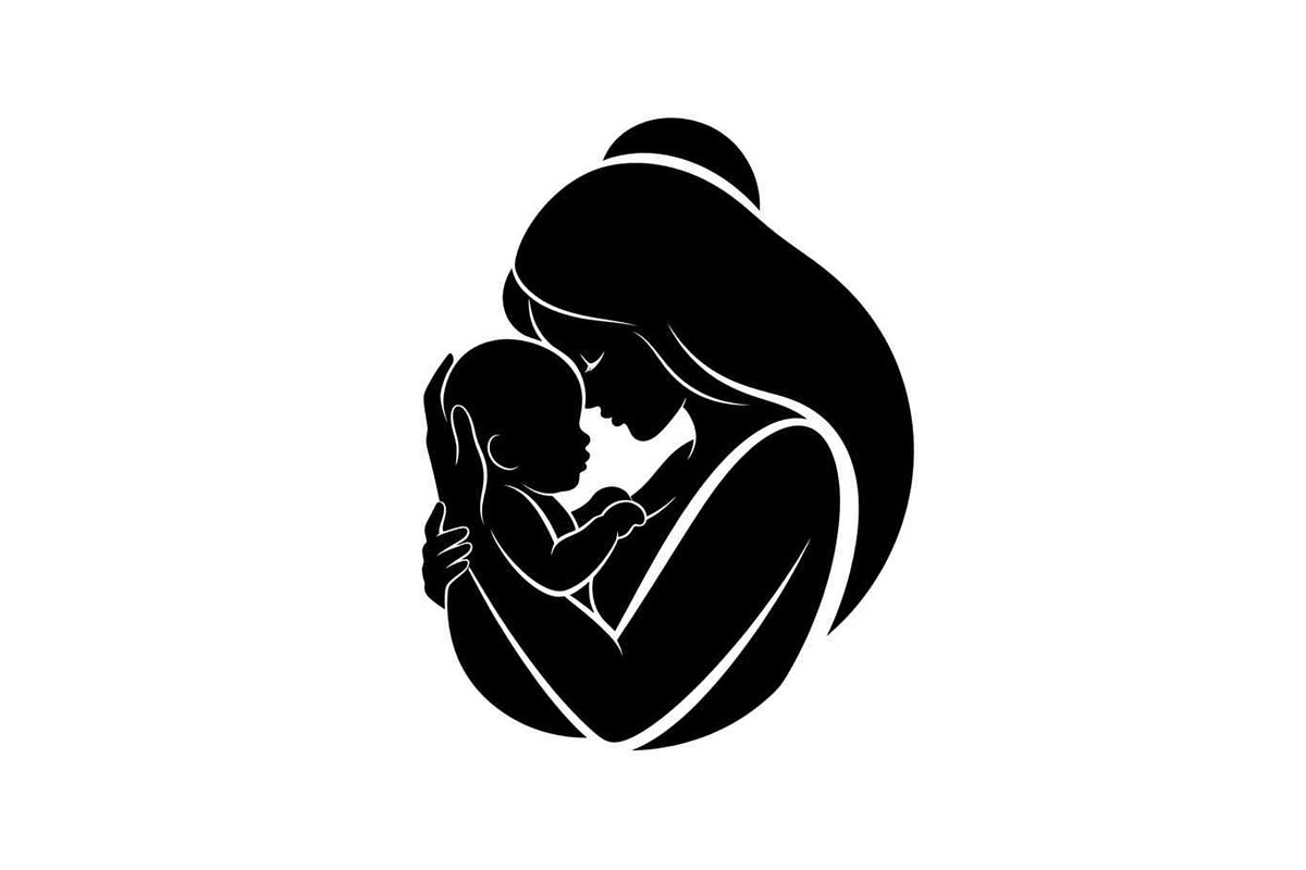 50 Mother and Baby Love Silhouette S, an Illustration by Designs_River (Photo 30 of 51)