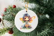 Fairyland Watercolor Clipart, Cute F, a Person Illustration by RobertsArt (Thumbnail 5 of 7)