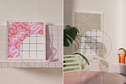 Interior frame mockup bundle PHOEBE, a Print Template by Bonumo (Thumbnail 13 of 15)