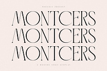 Montcers A Modern Serif Font