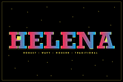 Helana Font, a Font by yaisalinas (Thumbnail 4 of 4)