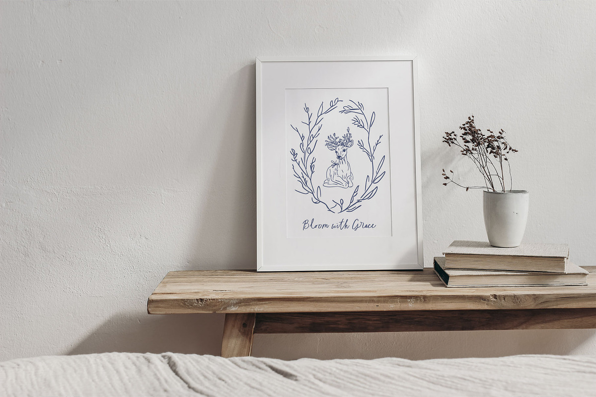 Whimsical Spring Line Art, an Object Graphic by MaNechaeva (Photo 5 of 9)
