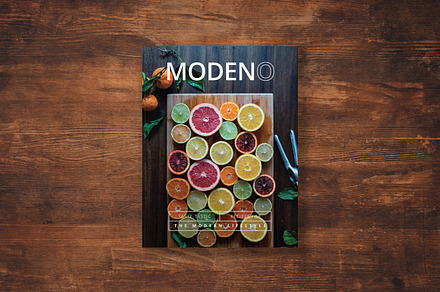 Modeno - A Modern Cookbook Template