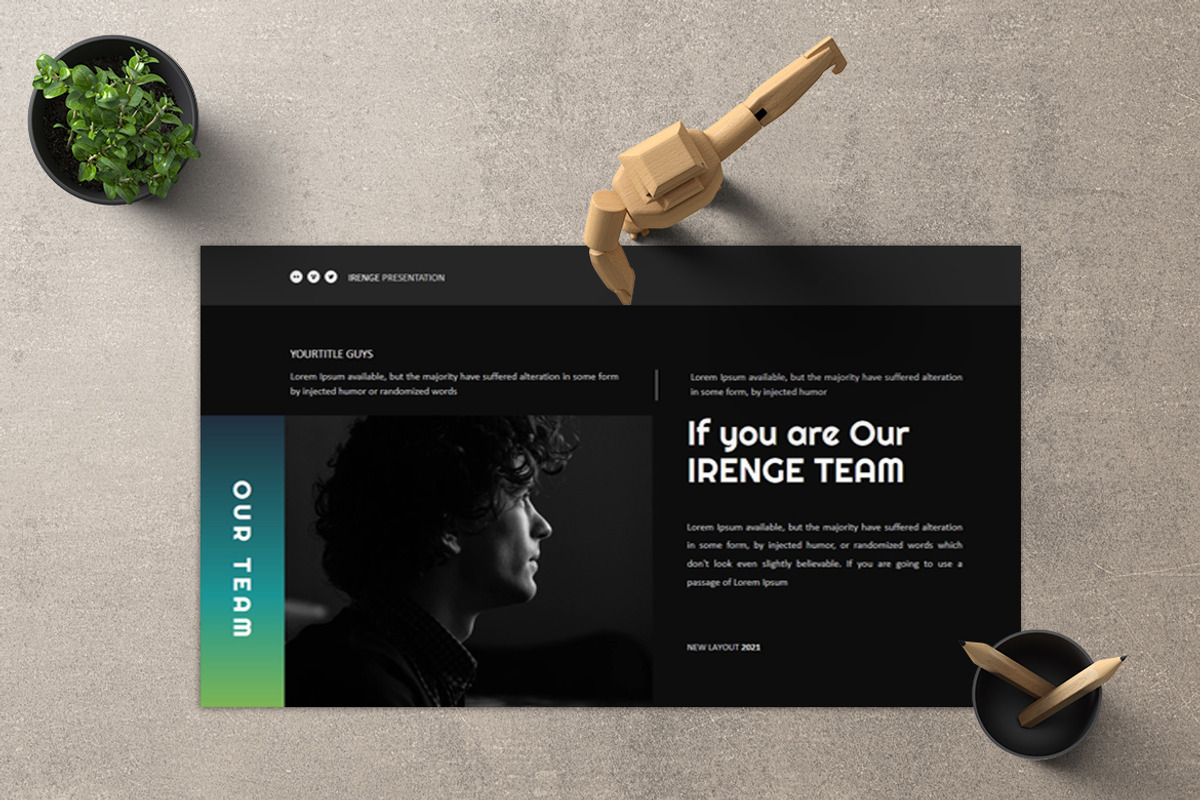 Irenge Powerpoint Template, a Presentation Template by Dedijuniadi (Photo 3 of 4)
