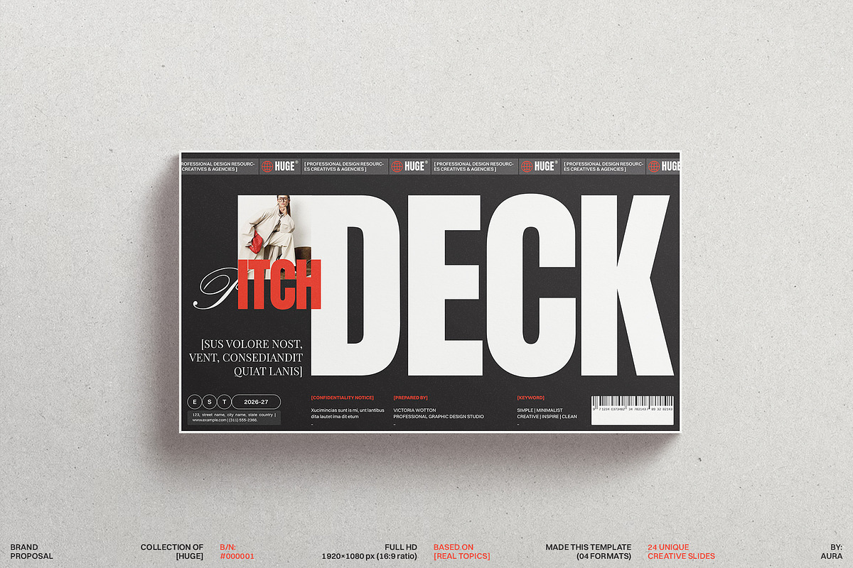 Pitch Deck Presentation Template, a Presentation Template by ArtisanaAura (Photo 8 of 9)